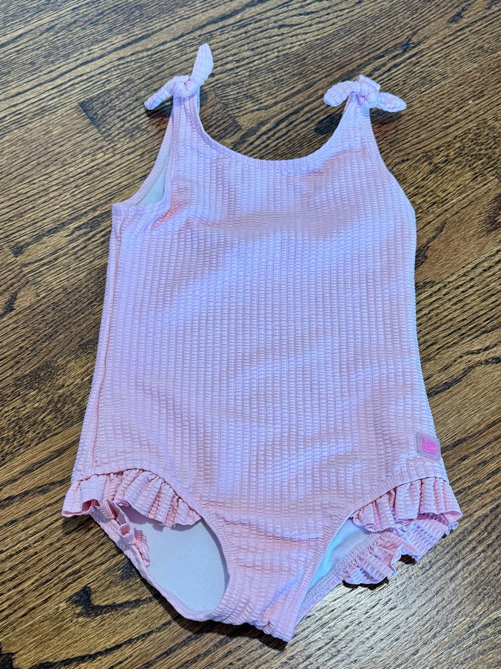 Pink Ruffle Butts One-Piece Girls' Swimsuit